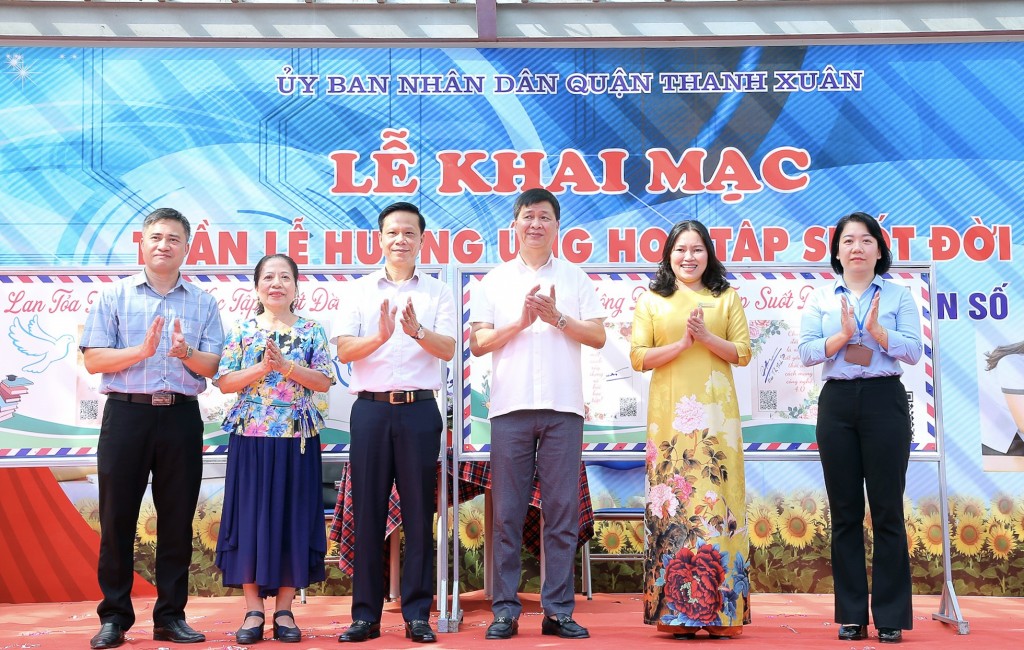 Quận Thanh Xuân phát động Tuần lễ hưởng ứng học tập suốt đời