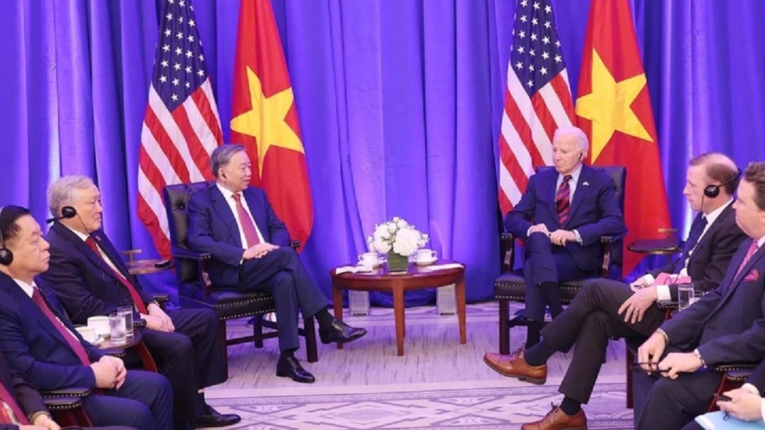 Tổng Bí thư, Chủ tịch nước Tô Lâm gặp Tổng thống Hoa Kỳ Joe Biden