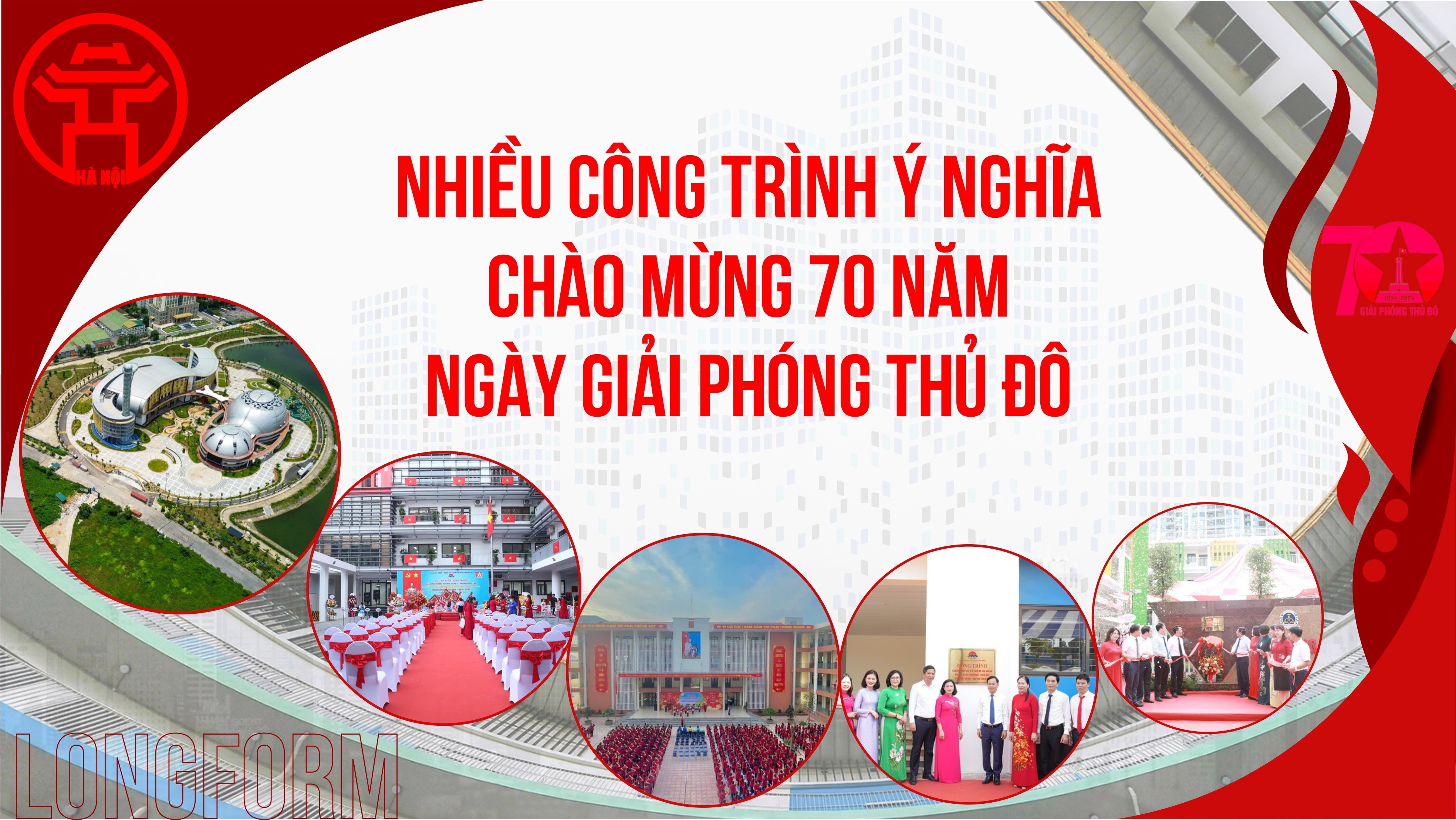 Chào mừng 70 năm Ngày Giải phóng Thủ đô: Những công trình dân sinh cấp bách, ý nghĩa