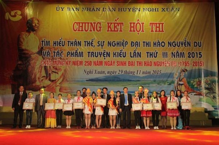 Nhiều hoạt động kỷ niệm 250 năm ngày sinh Đại thi hào Nguyễn Du