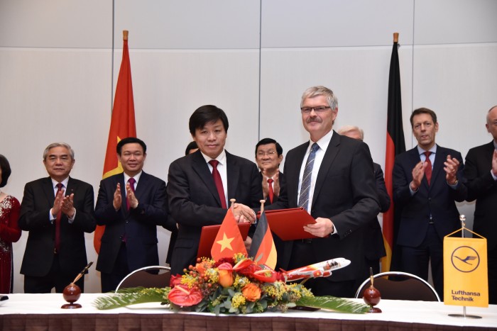 Vietjet ký kết hợp đồng kỹ thuật với Lufthansa Technik AG (Đức)