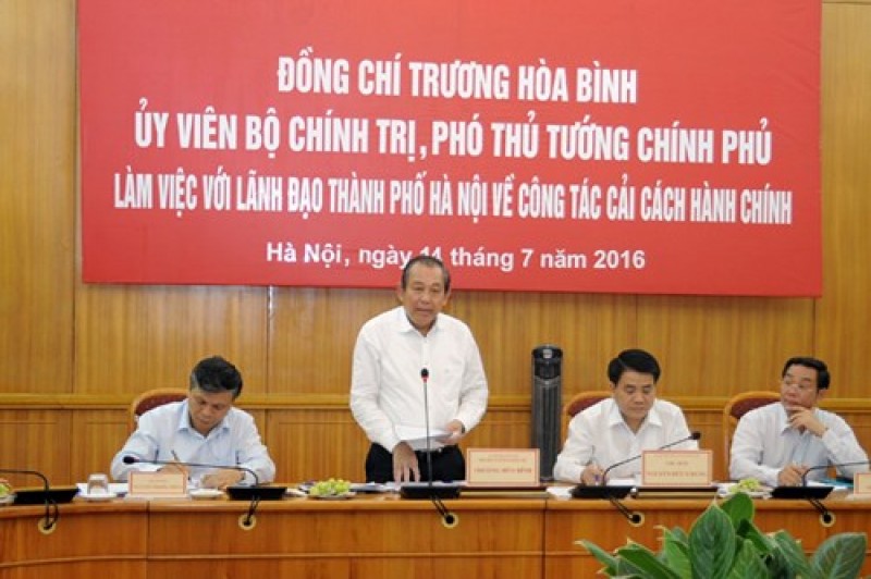 pho thu tuong truong hoa binh ha noi phai guong mau di dau trong cai cach hanh chinh