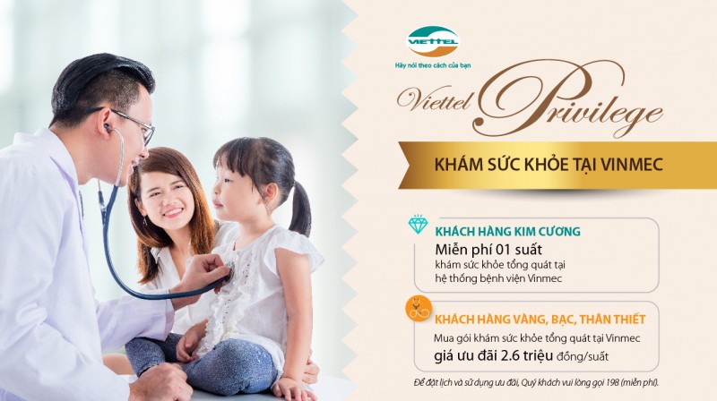 viettel privilege cham lo suc khoe khach hang than thiet tai he thong benh vien 5 sao