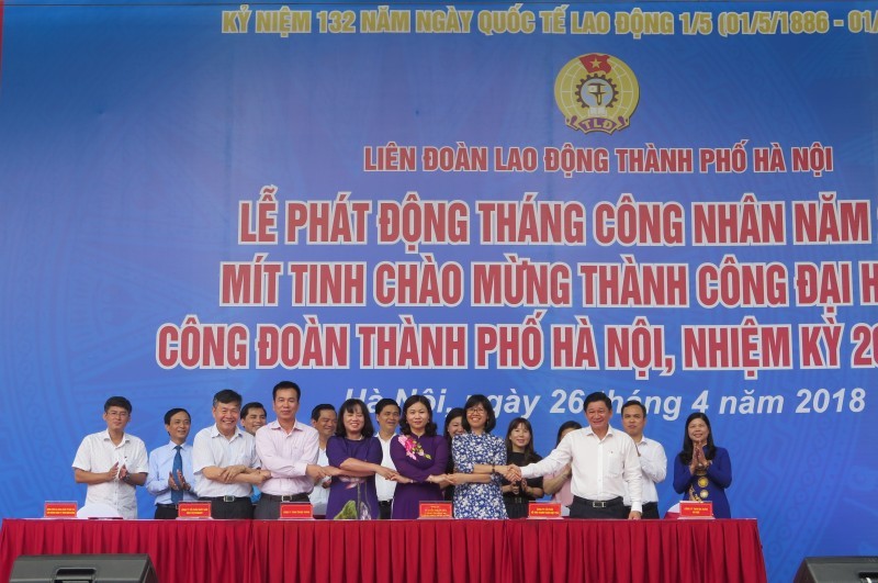 to chuc dot cao diem tuyen truyen cac hoat dong noi bat cua cong doan viet nam