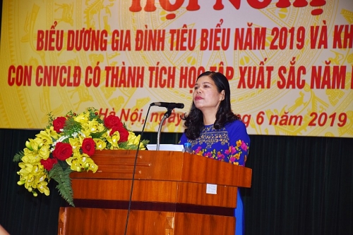 cong doan nganh gtvt ha noi bieu duong gia dinh cnvcld tieu bieu nam 2019