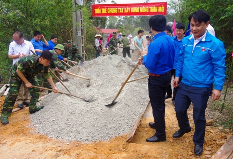 Bộ đội Biên phòng Lạng Sơn:  Chung tay xây dựng nông thôn mới vùng biên ải