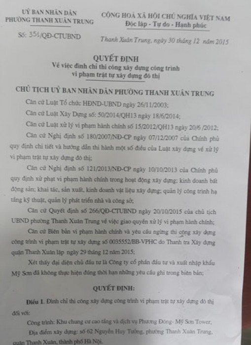 “Phớt lờ” lệnh cấm gây hậu quả nghiêm trọng