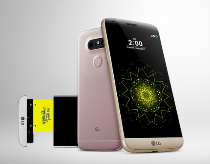 LG G5 ra mắt với thiết kế 