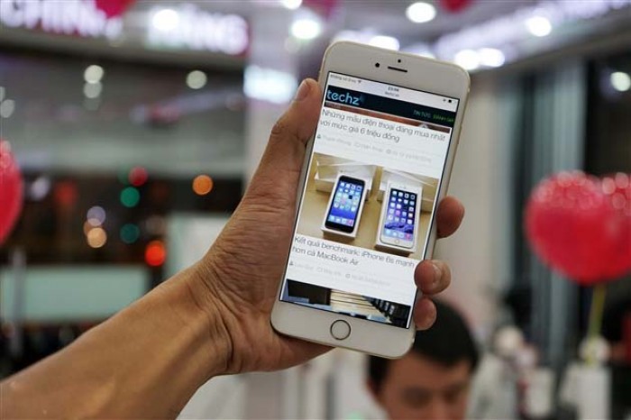 Hình ảnh về chiếc iPhone 6S Plus vừa xuất hiện tại Việt Nam