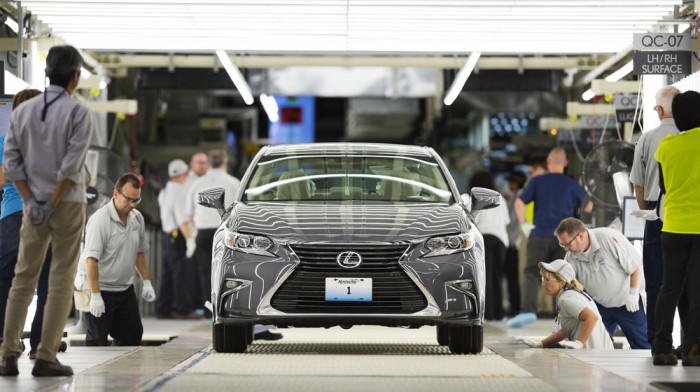Lần đầu tiên trong lịch sử Lexus sản xuất xe ở Mỹ