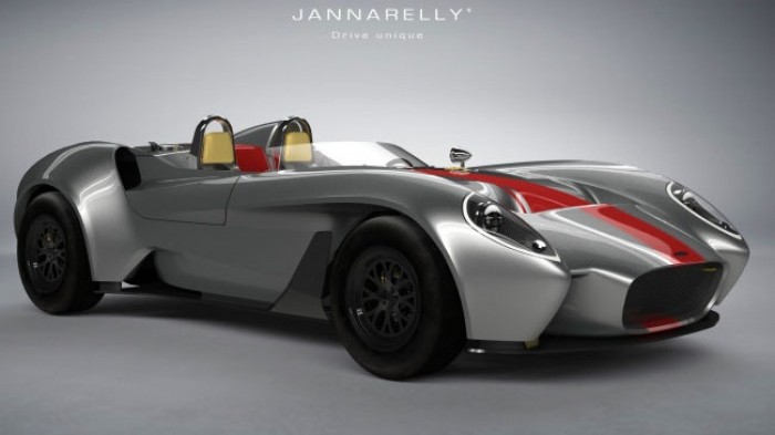 Siêu xe nhỏ nhất thế giới Jannarelly Design-1 có giá 55.000 USD