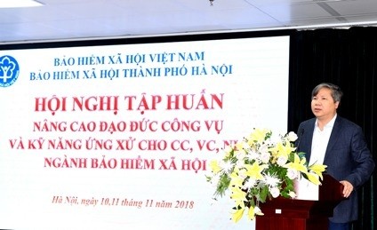 BHXH Hà Nội: Nâng cao đạo đức công vụ, kỹ năng ứng xử cho cán bộ 