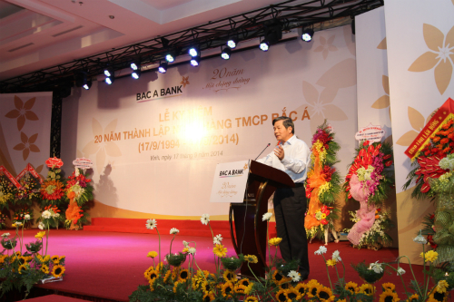 Bộ trưởng Bộ Kế hoạch và Đầu tư Bùi Quang Vinh phát biểu.