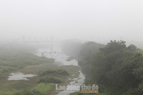 sang nay ha noi chim trong suong mu day dac