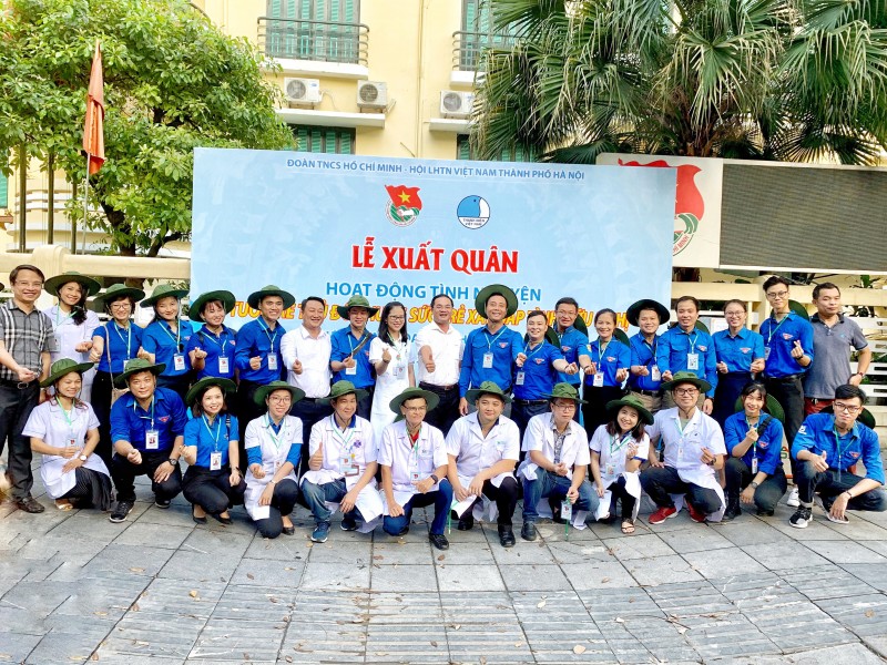 thanh doan ha noi xuat quan hoat dong tinh nguyen tai lao