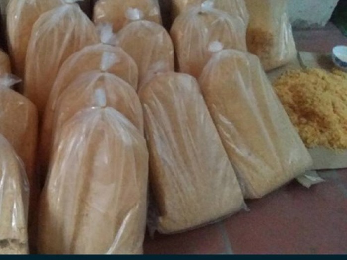 4 tấn ruốc gà “bột mỳ” bị thu giữ