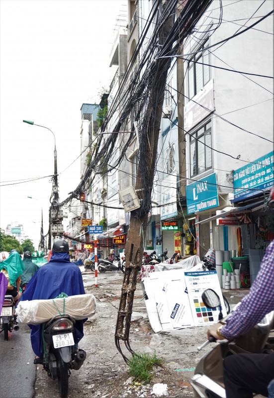 noi lo mang nhen dien khi troi mua bao