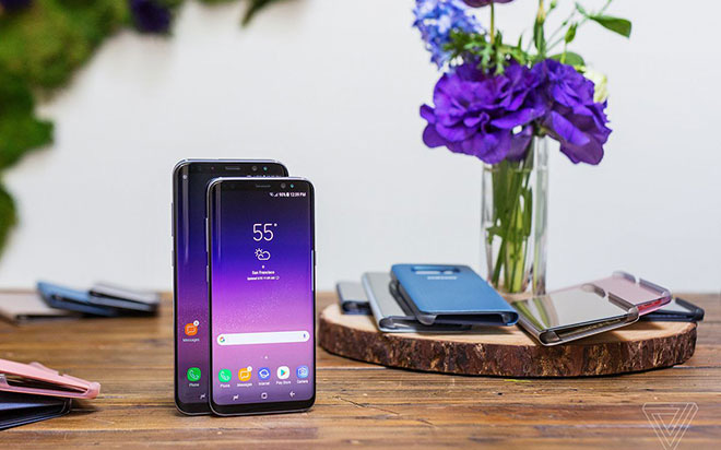 samsung trinh lang bo doi galaxy s8 va s8 plus