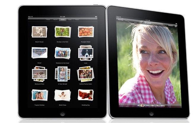 Viền bezel khiến thiết bị trông cục mịch hơn những model iPad sau đó.