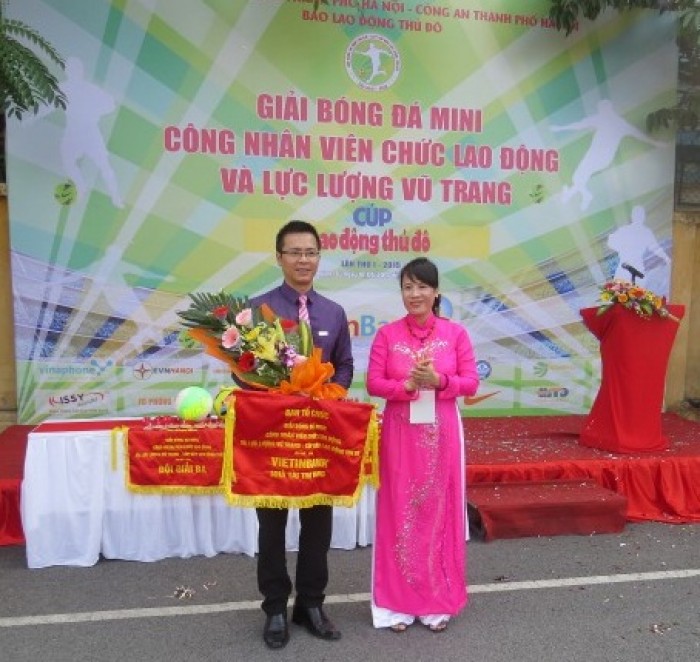 Khai mạc giải bóng đá - Cúp Báo Lao động Thủ đô lần thứ I năm 2015