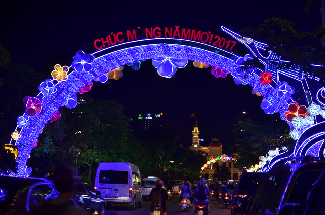 sac xuan tran ngap tren thanh pho mang ten bac