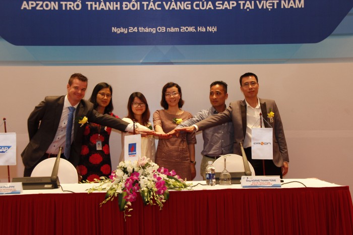 APZON trở thành đối tác vàng của SAP tại Việt Nam