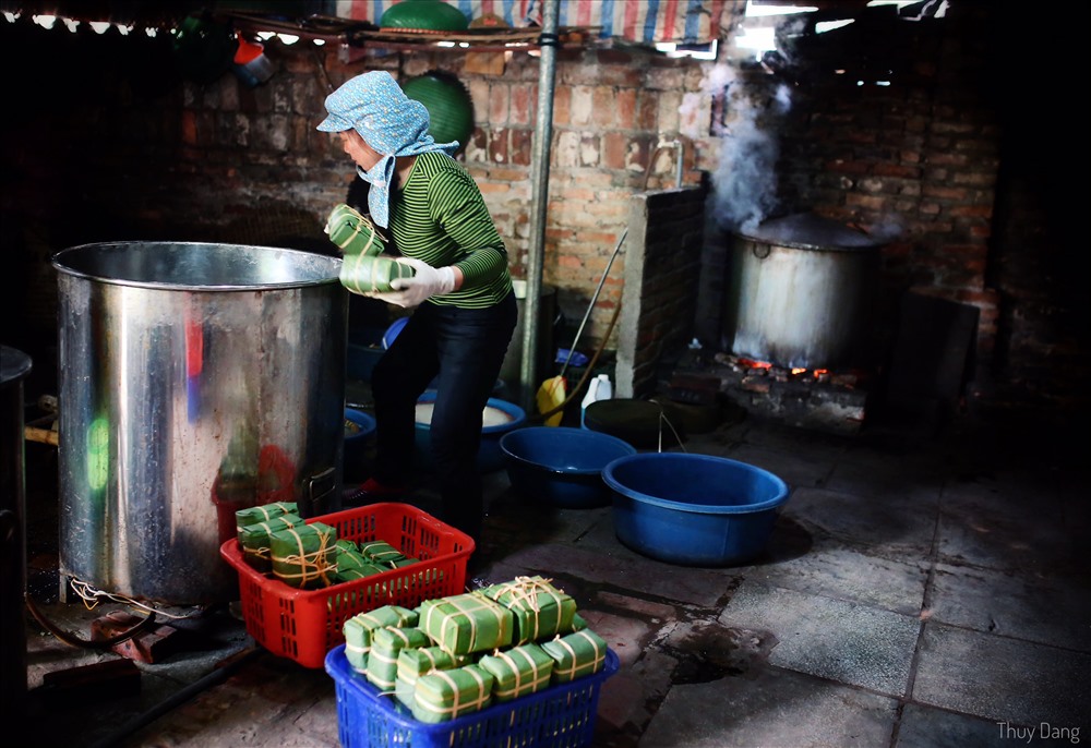 tat bat lang banh chung ha noi