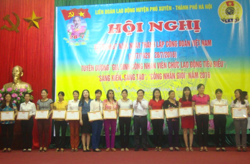 ldld huyen phu xuyen nhieu net moi trong hoat dong cong doan