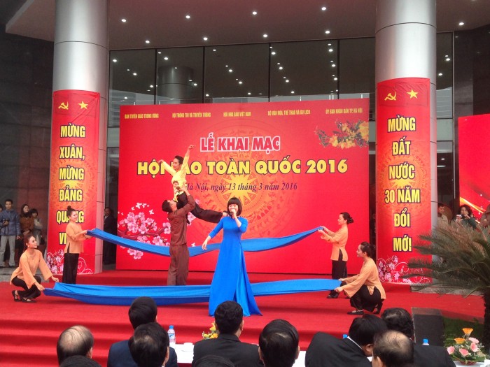 Rộn ràng Hội Báo toàn quốc 2016