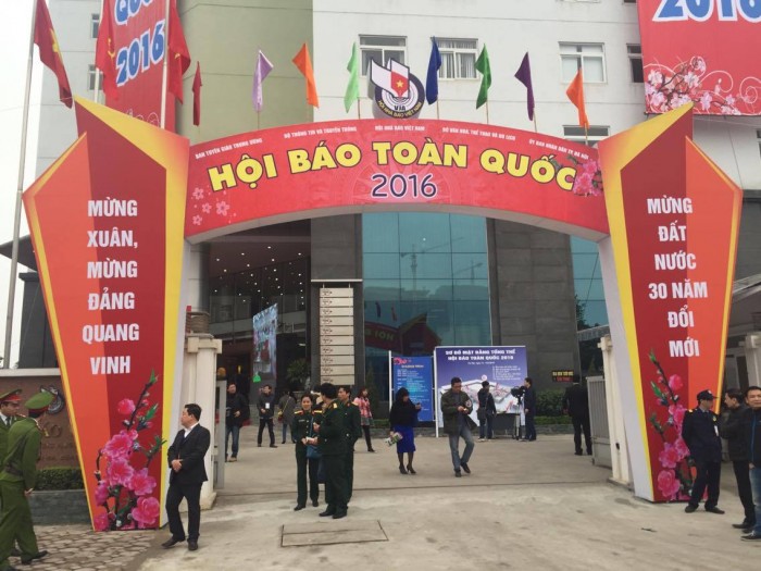 Rộn ràng Hội Báo toàn quốc 2016