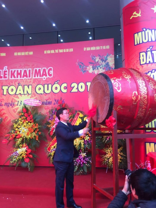 Rộn ràng Hội Báo toàn quốc 2016