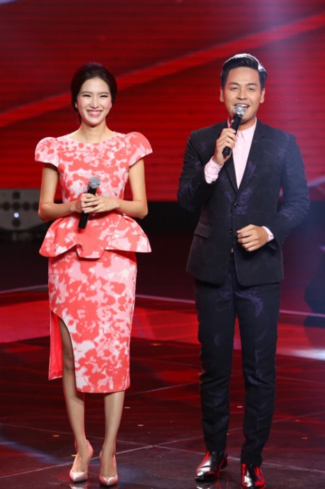Phan Anh- Phạm Mỹ Linh dẫn chương trình đêm bán kết