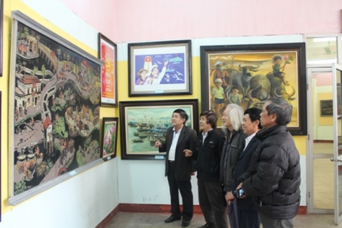 Trưng bày hơn 400 tác phẩm tại Triển lãm Mỹ thuật Việt Nam 2015