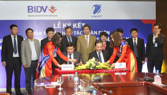 BIDV ký thỏa thuận hợp tác toàn diện với VNPT