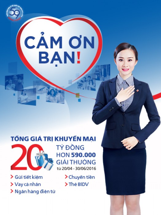 bidv khuyen mai gan 20 ty dong mung ngay thanh lap