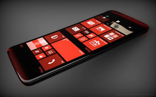 Một concept về chiếc Lumia cao cấp thế hệ mới của Microsoft.