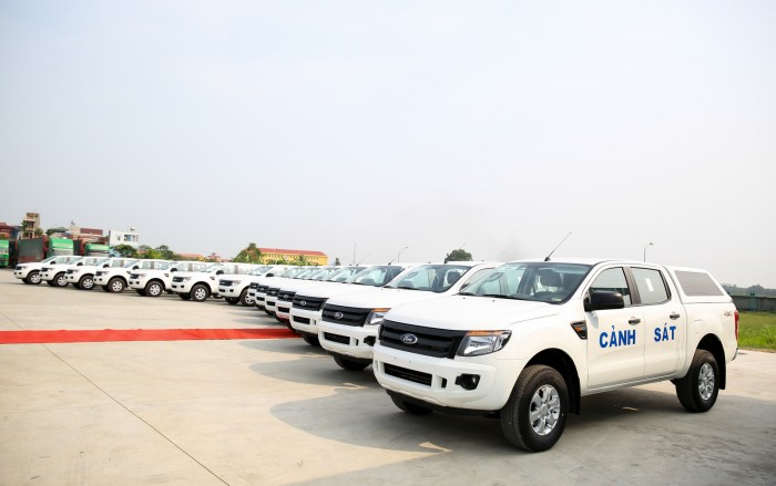 75 xe Ford Ranger XL được bàn giao cho Bộ C​ông an