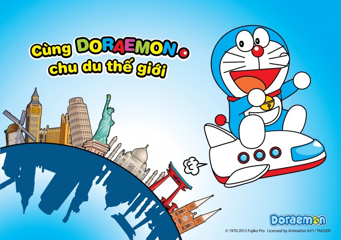 Ngày hội “Cùng Doraemon chu du thế giới”