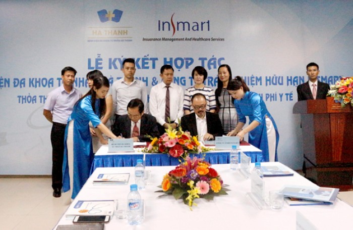 Bệnh viện Hà Thành hợp tác với Insmart