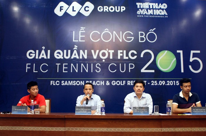 Công bố giải quần vợt FLC 2015 – FLC Tennis Cup 2015