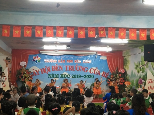 Trường Mầm Non Mùa Xuân khai giảng năm học 2019 - 2020