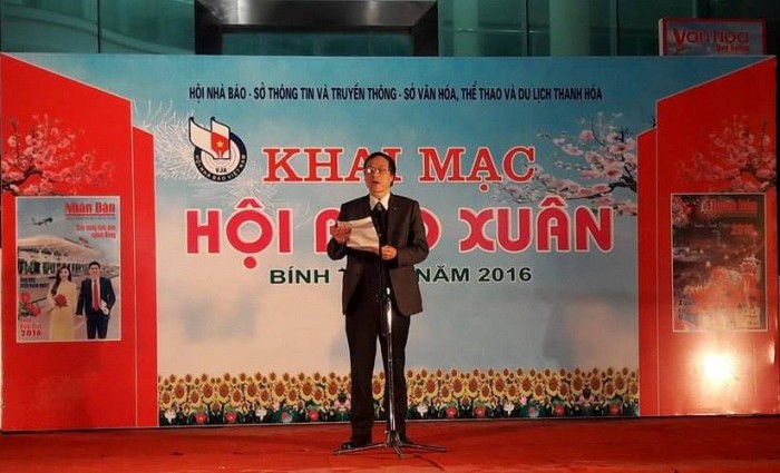 Thanh Hóa: Khai mạc Hội báo xuân Bính Thân 2016