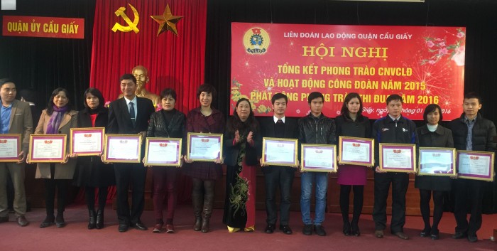 Hoàn thành vượt mức các chỉ tiêu năm 2015