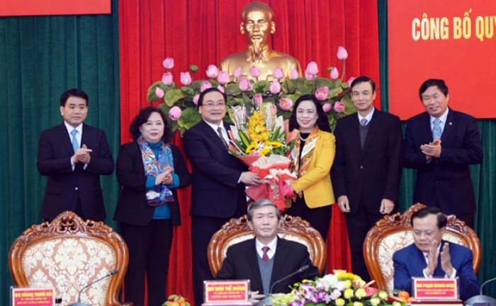 Đồng chí Hoàng Trung Hải giữ chức Bí thư Thành ủy Hà Nội