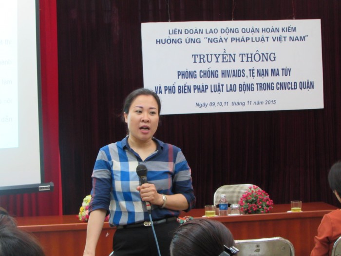LĐLĐ quận Hoàn Kiếm: Tư vấn pháp luật cho cán bộ CĐCS