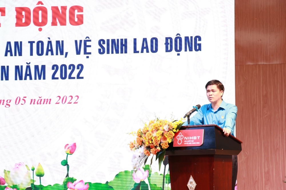 Công đoàn Y tế Việt Nam: Phát động Tháng công nhân và An toàn vệ sinh lao động năm 2022