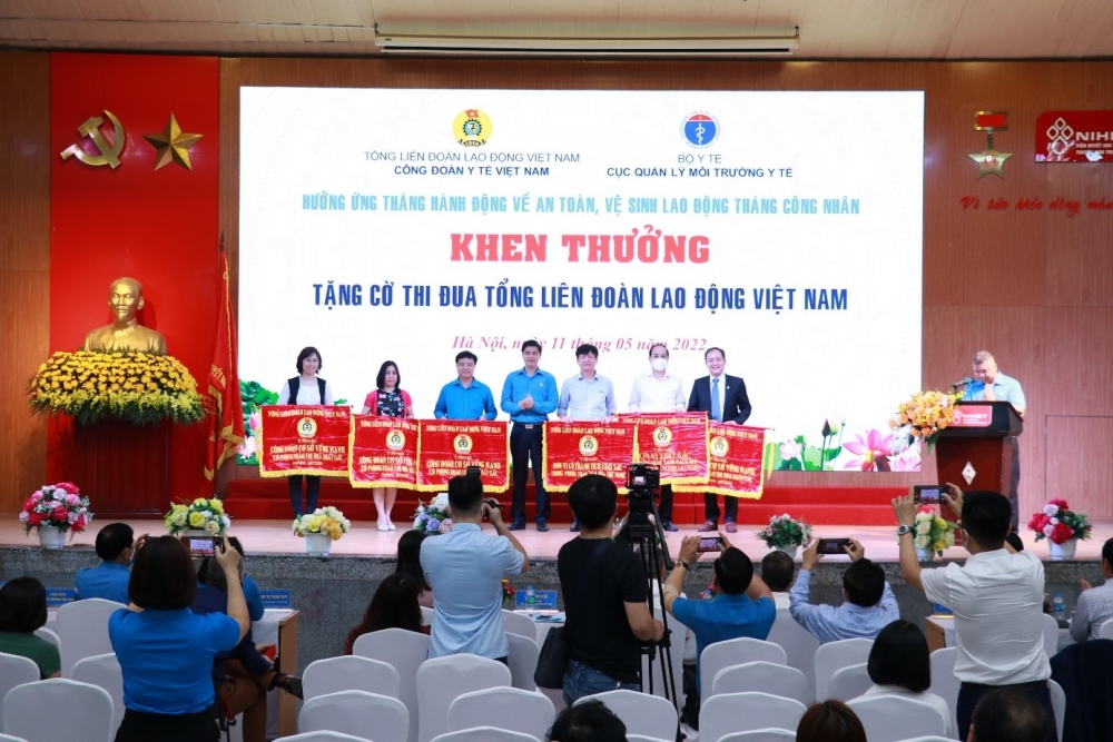 Công đoàn Y tế Việt Nam: Phát động Tháng công nhân và An toàn vệ sinh lao động năm 2022