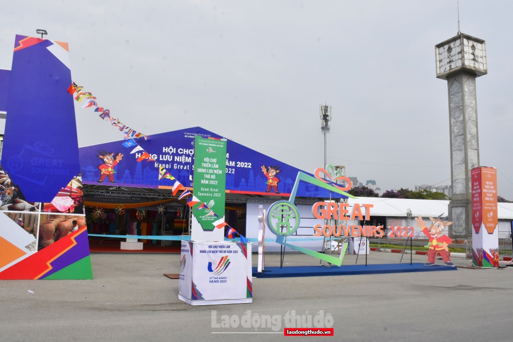 Ghé thăm các gian hàng Hanoi Great Souvenirs 2022 dịp SEA Games 31