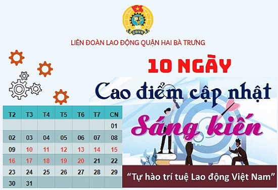 LĐLĐ quận Hai Bà Trưng phát động chiến dịch thi đua 10 ngày cao điểm