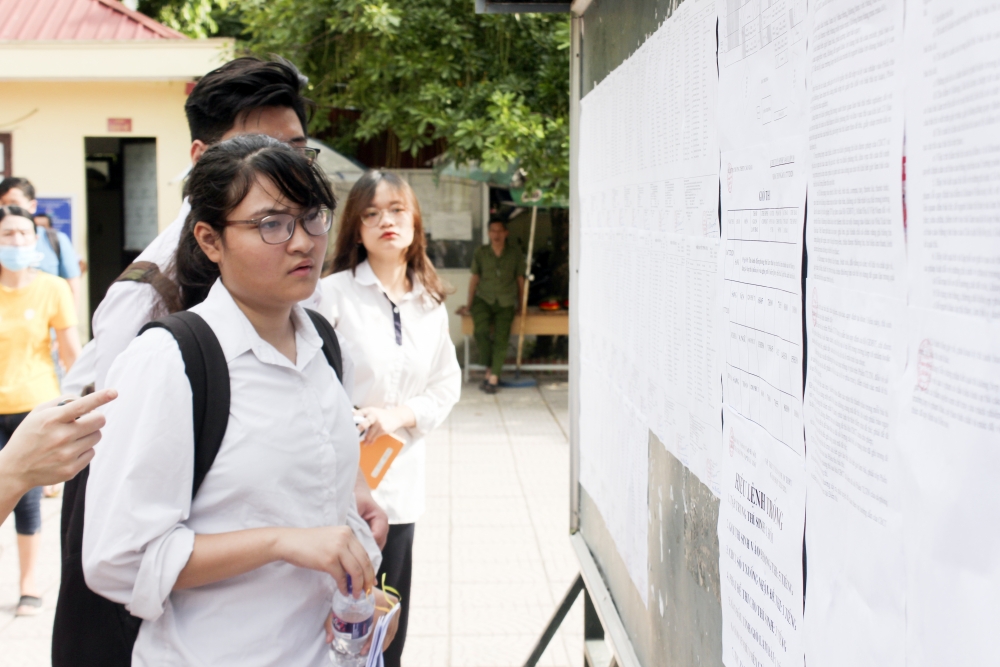 Hà Nội: Học sinh hoàn thành việc nộp phiếu đăng ký dự tuyển vào lớp 10